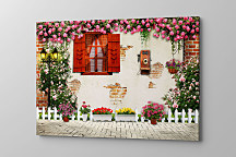 Obraz Malebná fasáda domčeka 1918